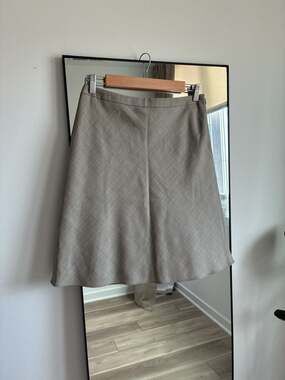 Ann Taylor Loft Plaid A-Line Skirt Size 4